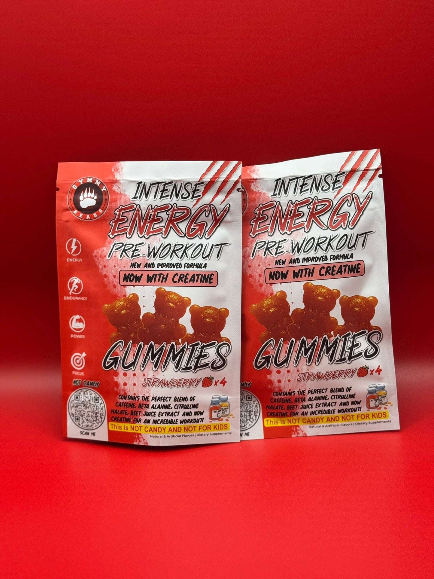 Gymmy Bears- Strawberry